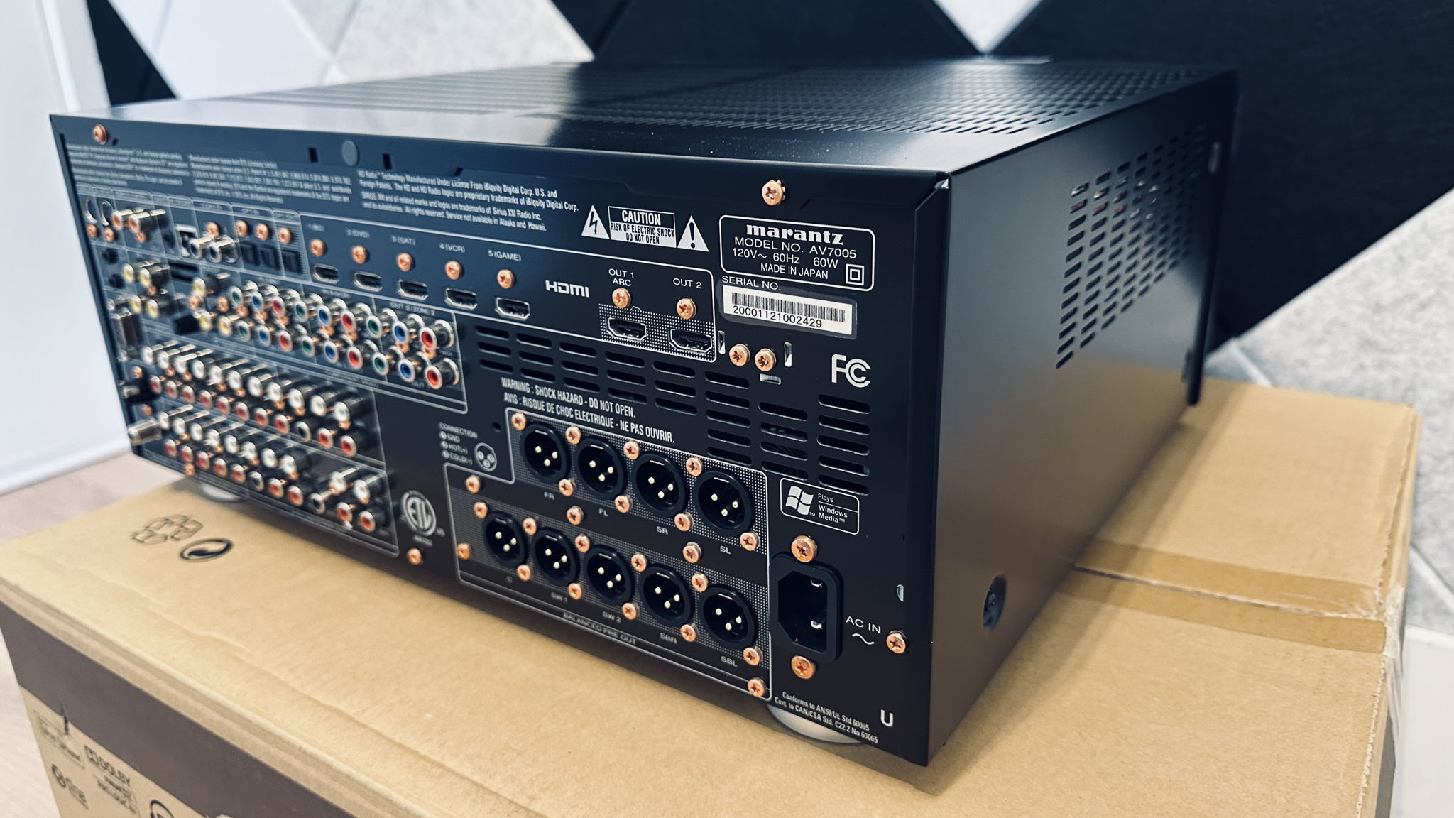 Marantz AV7005 Home Theater Preamp AV Pre Tuner Process... 8