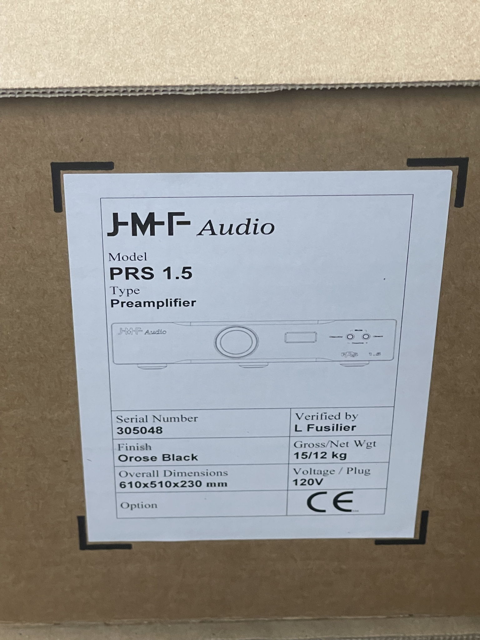 JMF Audio PRS 1.5 Preamplifier 8