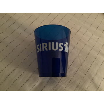 Sirius Radio Promo Blue Drinking Cup 10 OZ Sirius Radio