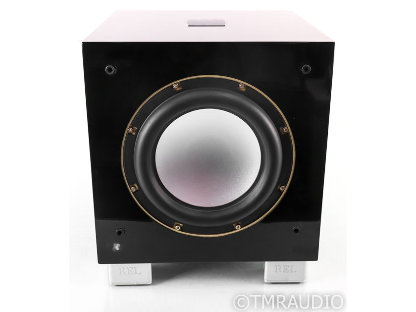 REL S/3 10" Powered Subwoofer; S-3; Piano Black (34591)