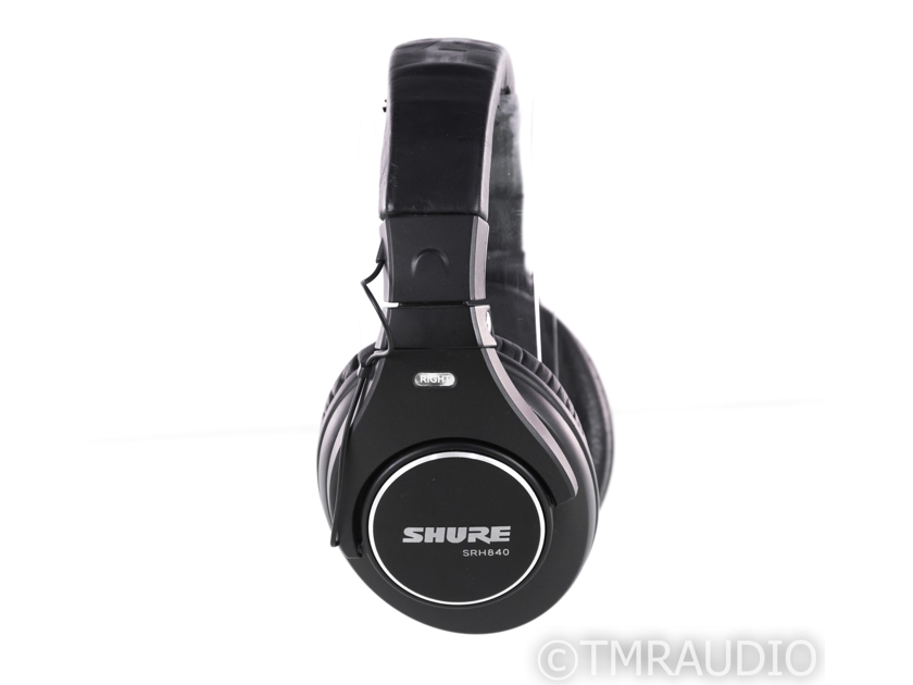 Shure SRH840 Closed Back Dynamic Headphones; SRH-840 (20464)