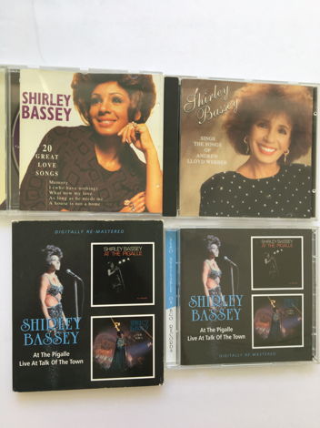 Shirley Bassey Cd lot of 3 Pigalle live talk of the tow...