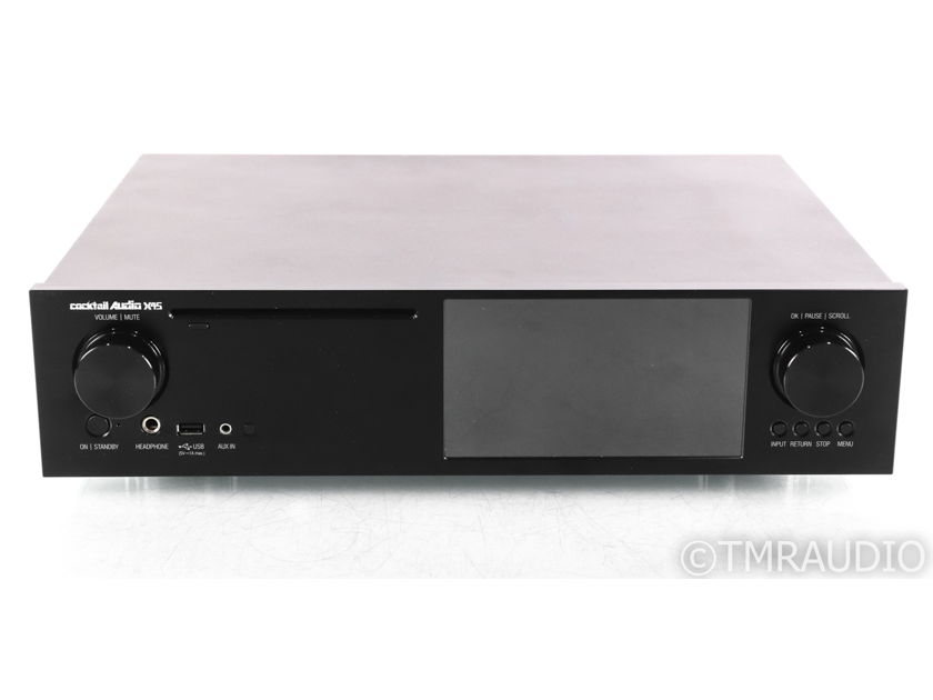 Cocktail Audio X45 Streamer / DAC / CD Ripper; Remote; Black; MM Phono; X-45 (40924)