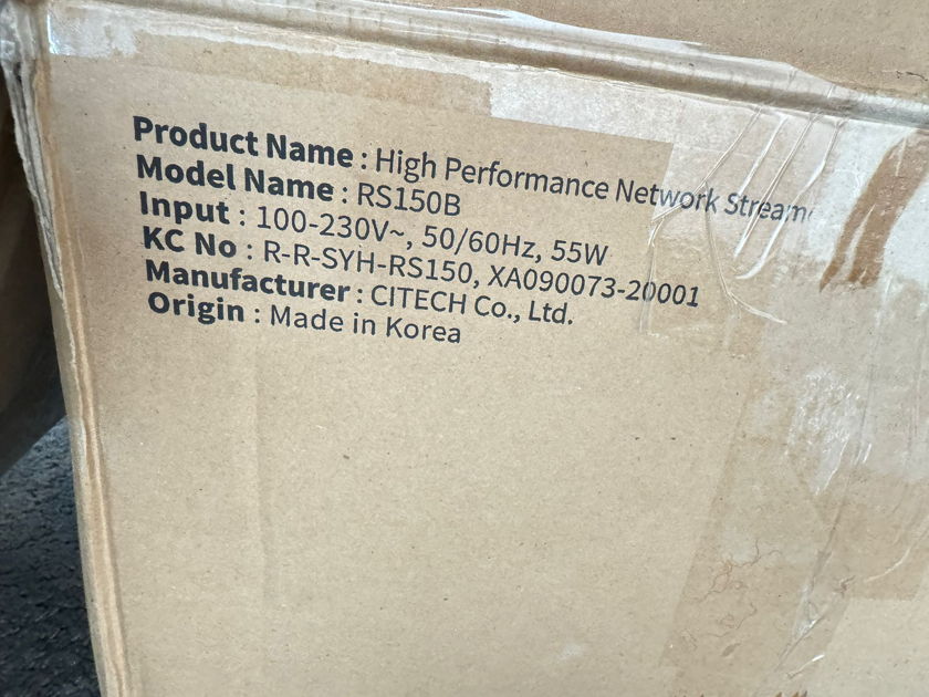 Rose HiFi RS150B streamer in black