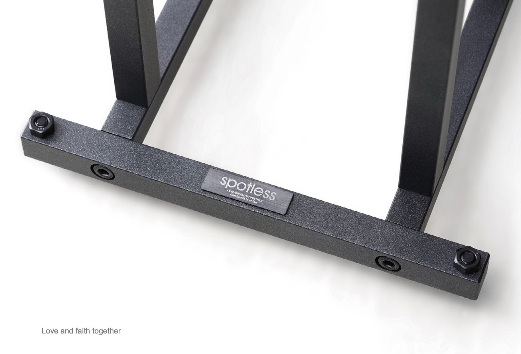 base of the speaker stand