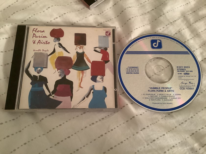 Flora Purim & Airto Japan Compact Disc Humble People