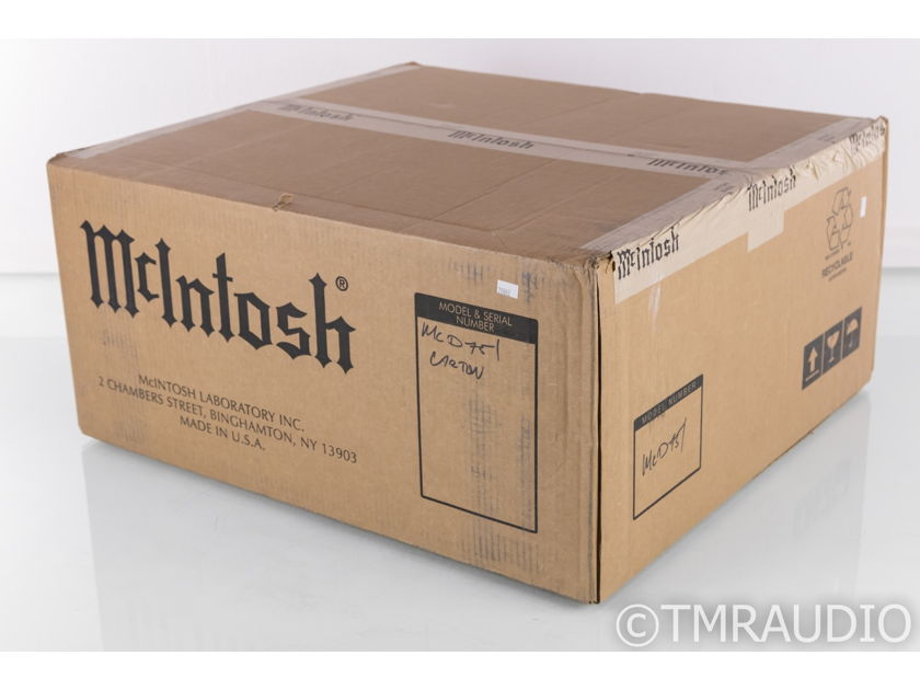 McIntosh MCD751 Shipping Carton; Factory Box / Packaging (New) (20662)
