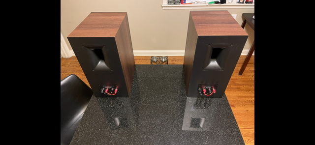 Klipsch RP600M II Walnut Bookshelves!! 7