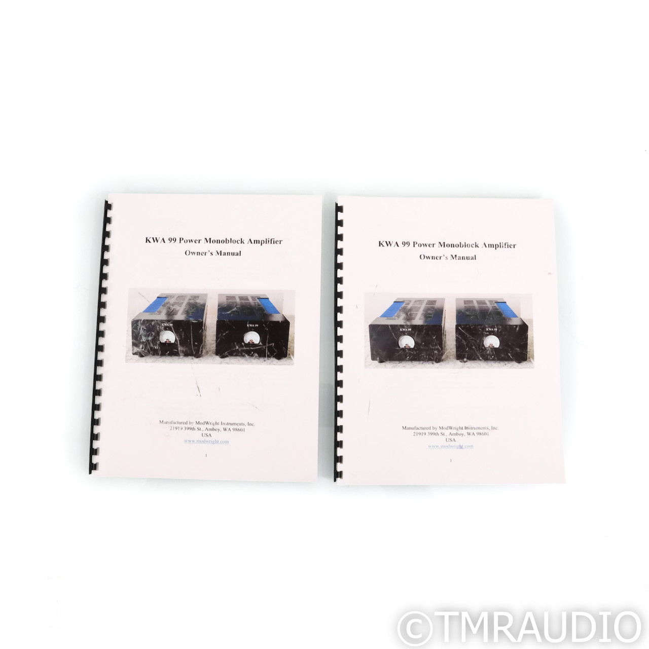 ModWright Instruments KWA 99 MOSFET Monoblock Power Amp... 11