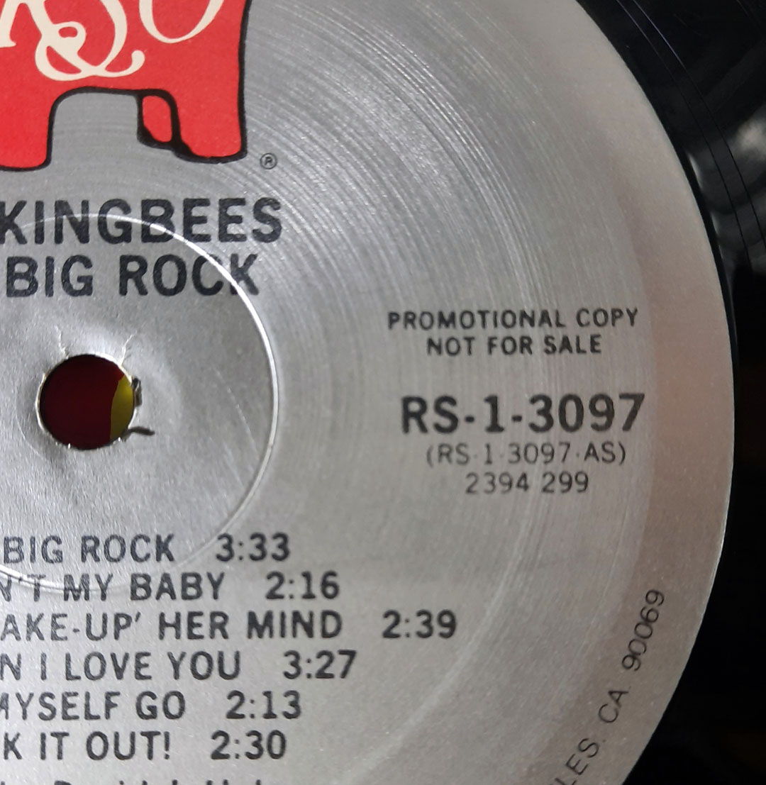The Kingbees – The Big Rock 1981 NM PROMO ORIGINAL VINY... 7