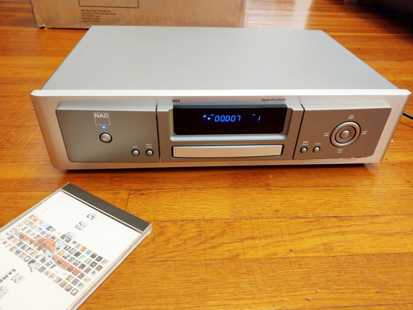 NAD Master Series M55 CD DVD Player in Box with Remote/Manual