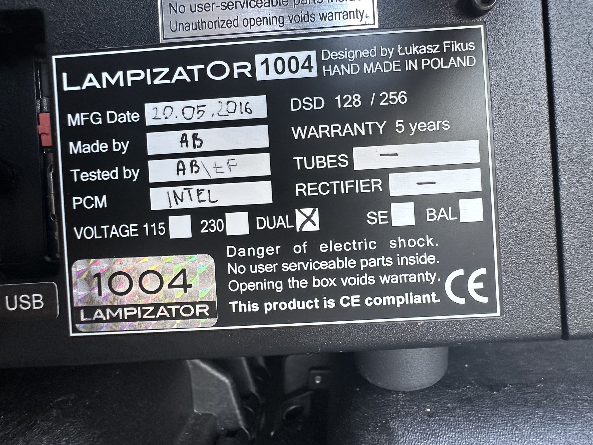 Lampizator DSD Komputer 3