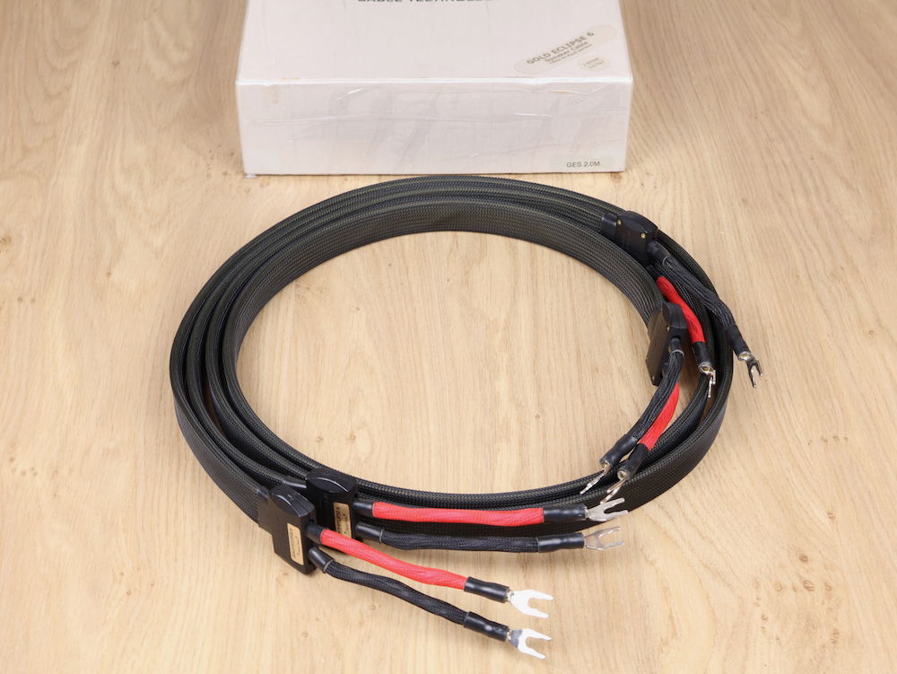 Wireworld Gold Eclipse 6 highend audio speaker cables 2...