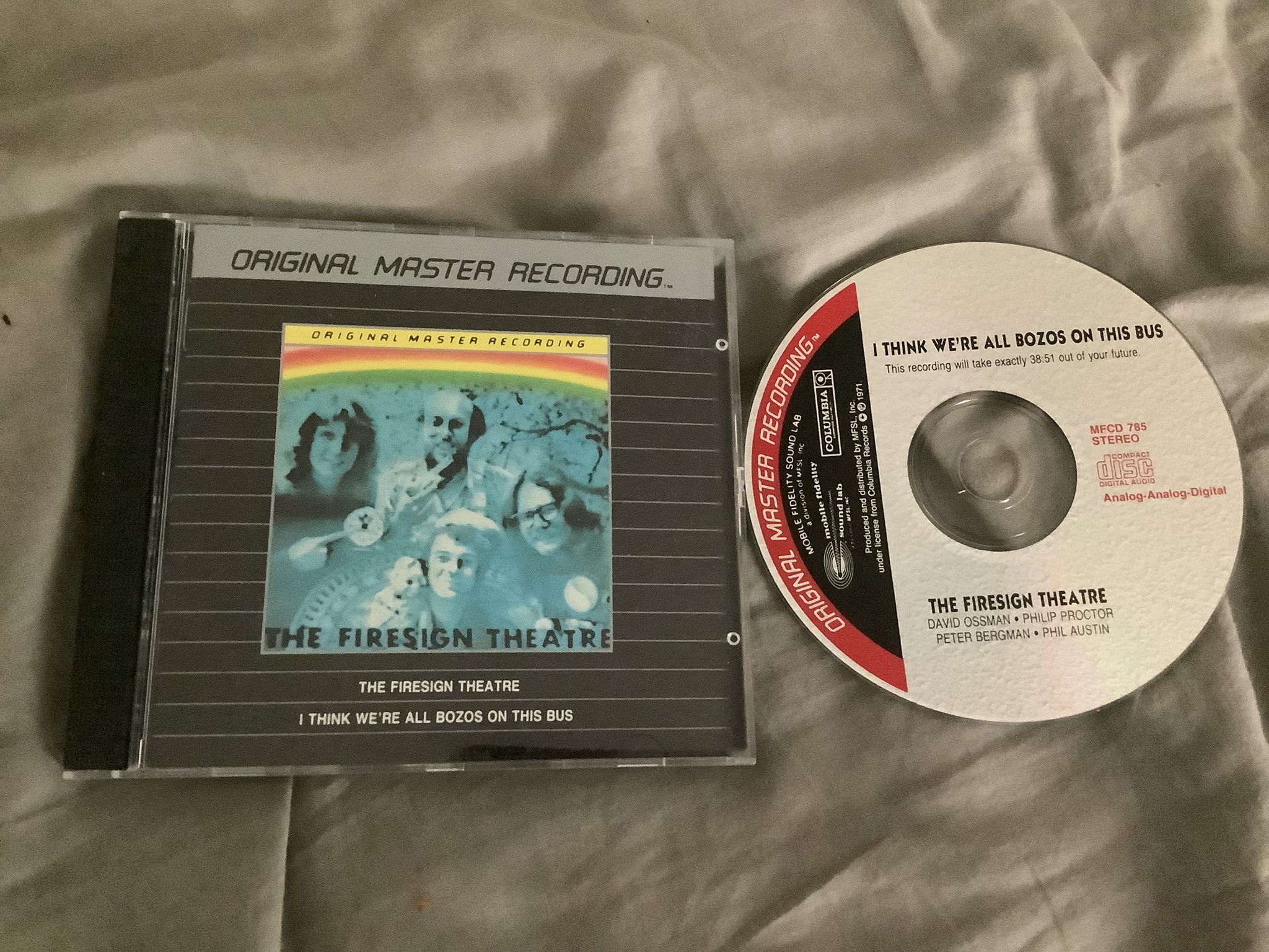 The Firesign Theatre MFSL CD I Think We’re All Bozos On...