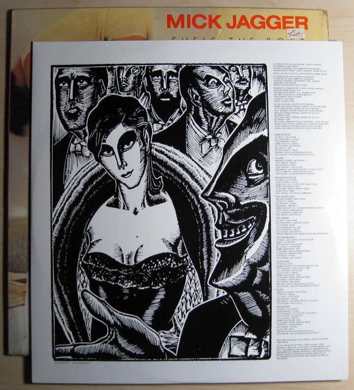 Mick Jagger - She's The Boss - 1985 Columbia FC 39940 3