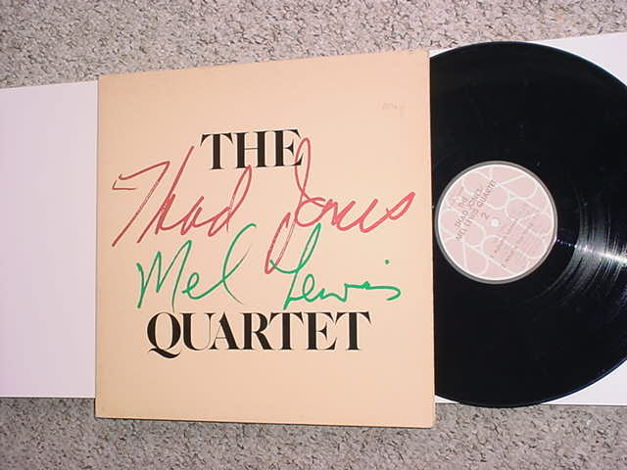 THE Thad Jones Mel Lewis Quartet  lp record 1978 artist...