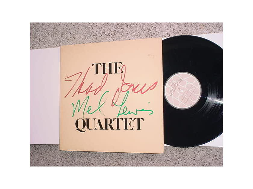 THE Thad Jones Mel Lewis Quartet  lp record 1978 artists house records