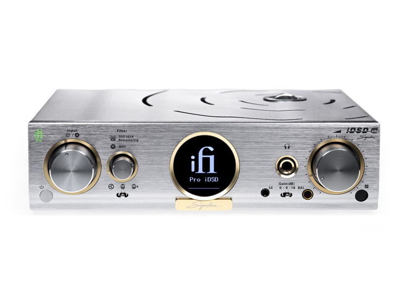 iFi Audio - iDSD Pro Signature -- Award Winning DAC / WiFi Streamer / Preamplifier / Headphone Amplifier / with Tube Stage -- New, Only One At This Price - Save $500!