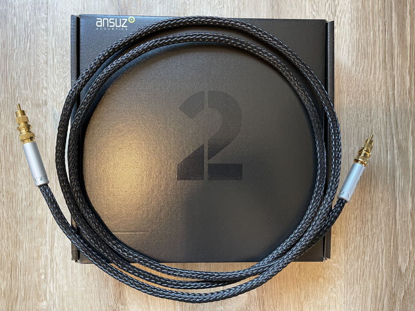 Ansuz Acoustics Digitalz P2 Interconnect Cable with RCA/BNC in 2M