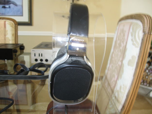 Headphones on Stand (side)