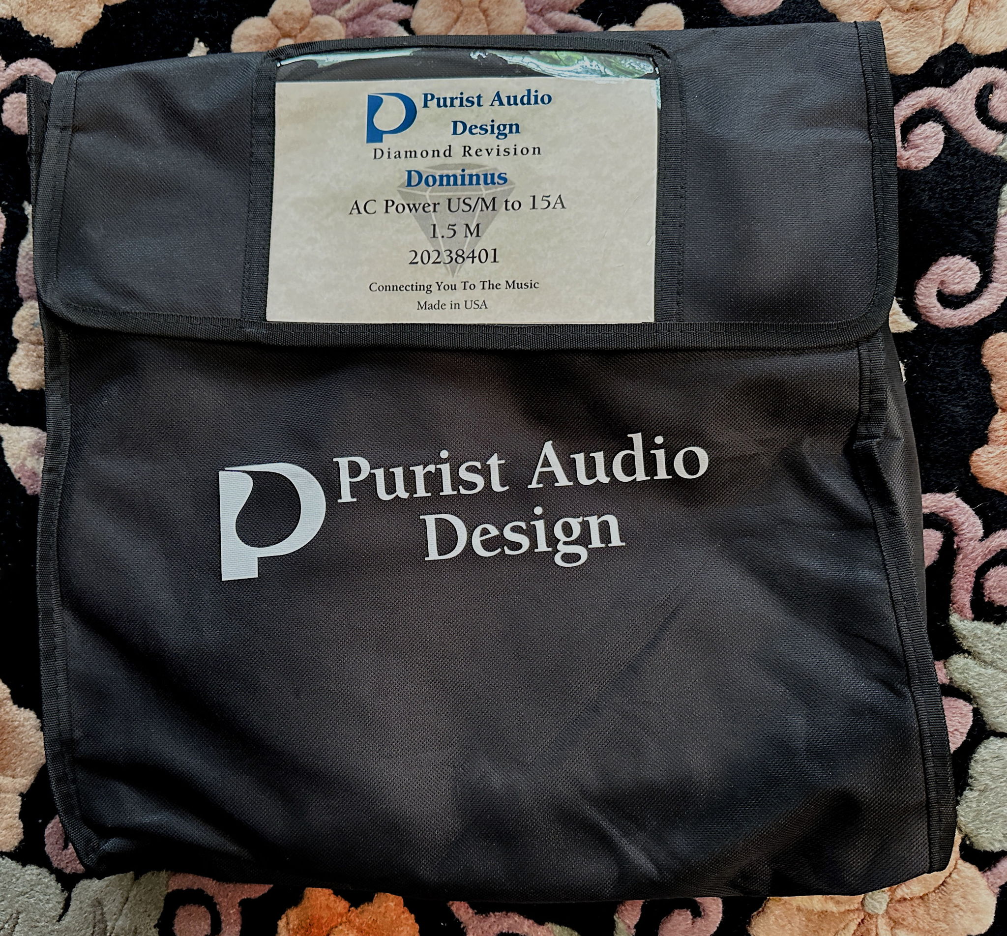 Purist Audio Design Dominus Diamond 1.5 meter AC 2