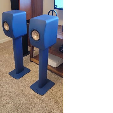 KEF LS-50 LS50 Meta Special Edition Royal Blue with Mat...