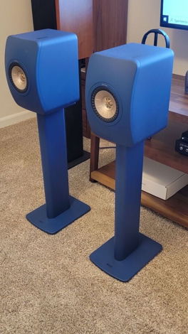 KEF LS-50 LS50 Meta Special Edition Royal Blue with Mat...