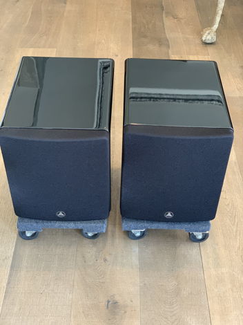 JL Audio Like New/Mint F110’s Set of 2 Black Gloss
