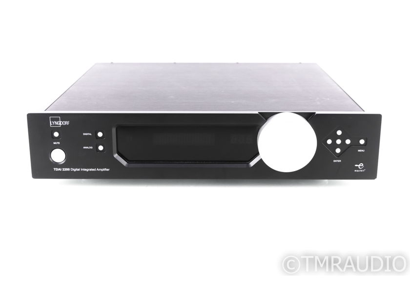 Lyngdorf TDAI 2200 Stereo Integrated Amplifier; TDAI2200; Remote; RoomPerfect (20385)