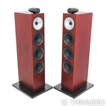 B&W 702 S2 Floorstanding Speakers; Rosenut Pair (1/1) (...