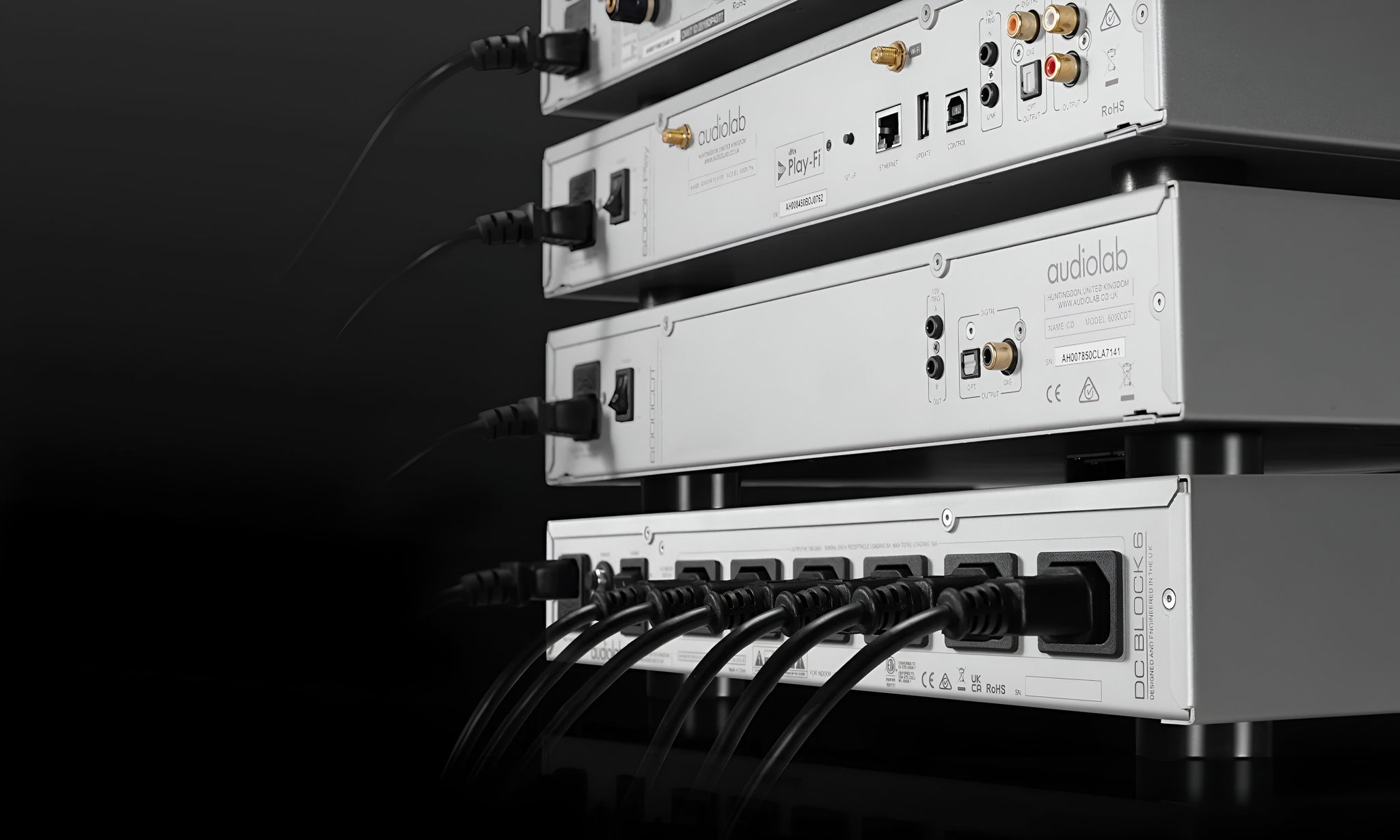 Audiolab DC Block 6 Six-Outlet AC Direct Current Blocke... 3