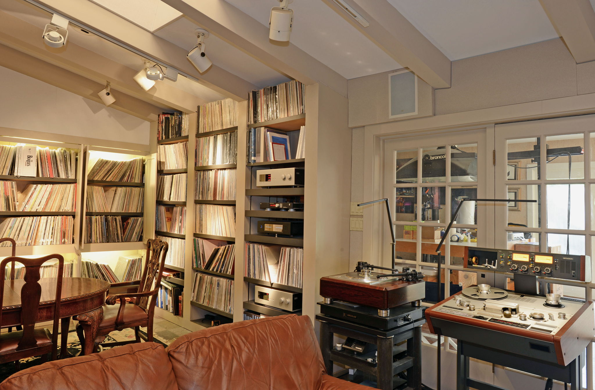 LPs, tape, Soulution and Studer A820