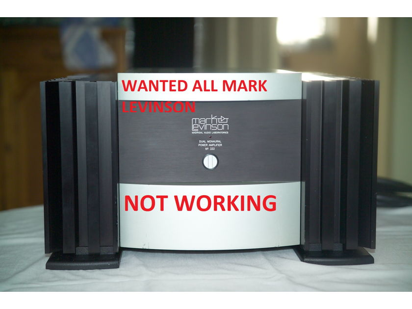 Mark levinson 436,333,332,336 383 all Wanted