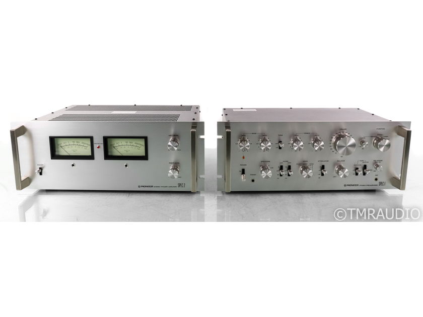 Pioneer Model SPEC-1 Stereo Preamplifier; Model SPEC-2 Amplifier; Collector Set (40231)