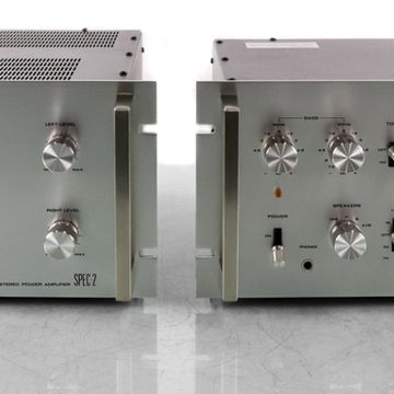 Pioneer Model SPEC-1 Stereo Preamplifier; Model SPEC-2 ...