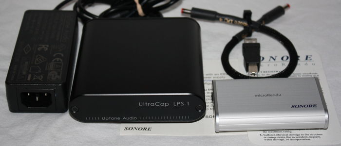 Sonore microRendu 1.4 With Uptone LPS-1 and DC4 Power C...