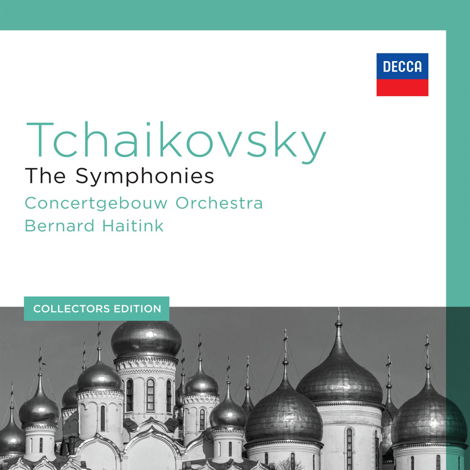 TCHAIKOVSKY SYMPHONIES, etc. BERNARD HAITINK 6 CD DECCA...