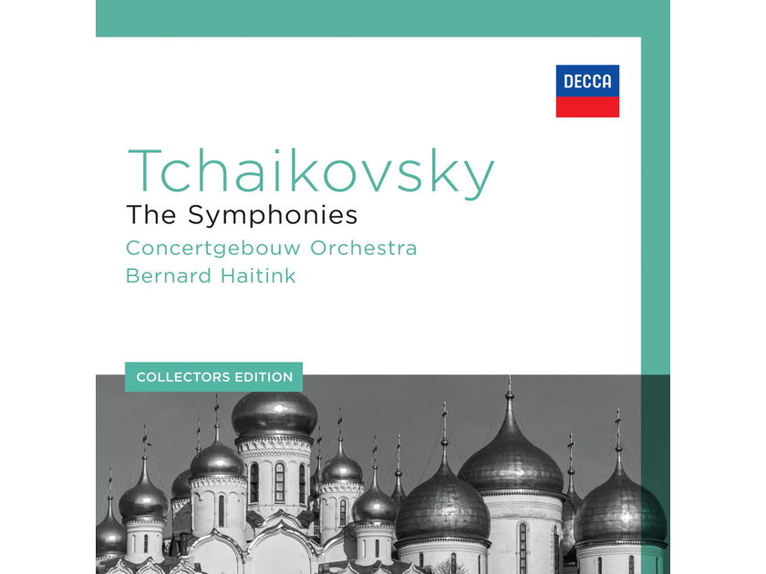 TCHAIKOVSKY SYMPHONIES, etc. BERNARD HAITINK 6 CD DECCA NEW