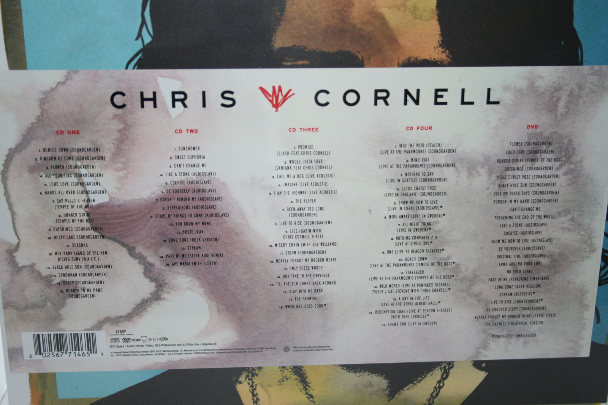 Chris Cornell - Limited Edition Super Deluxe Box Set 4