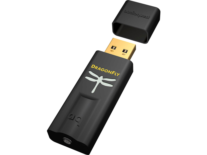 AudioQuest Dragonfly Black USB DAC / Headphone Amplifier; v1.5 - Current (28221)
