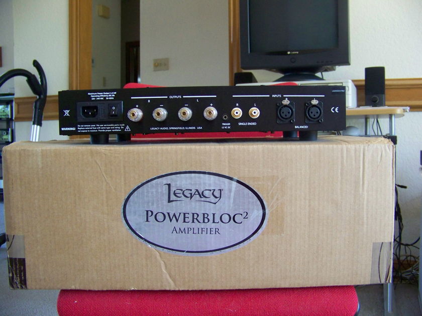 Legacy Audio Powerblock 2 325 WPC For Sale Audiogon