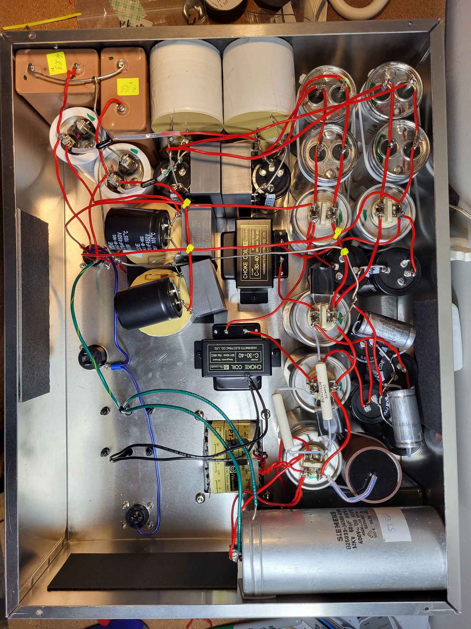 Power supply input/driver. Under the hood.