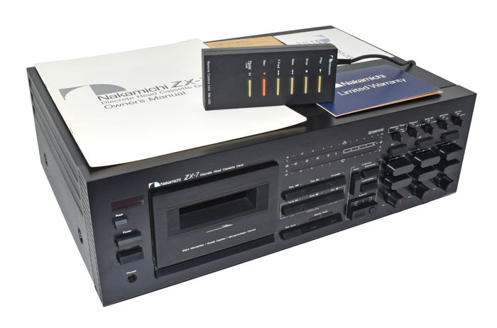 Nakamichi ZX 7 Discrete 3-Head Single Stereo Cassette T...