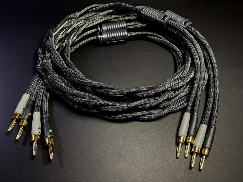 Shunyata Research Gamma Series 3m pair speaker cables
