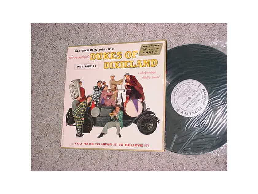 Audio Fidelity lp record - on campus with Dukes of Dixieland  volume 8 AFSD 5891