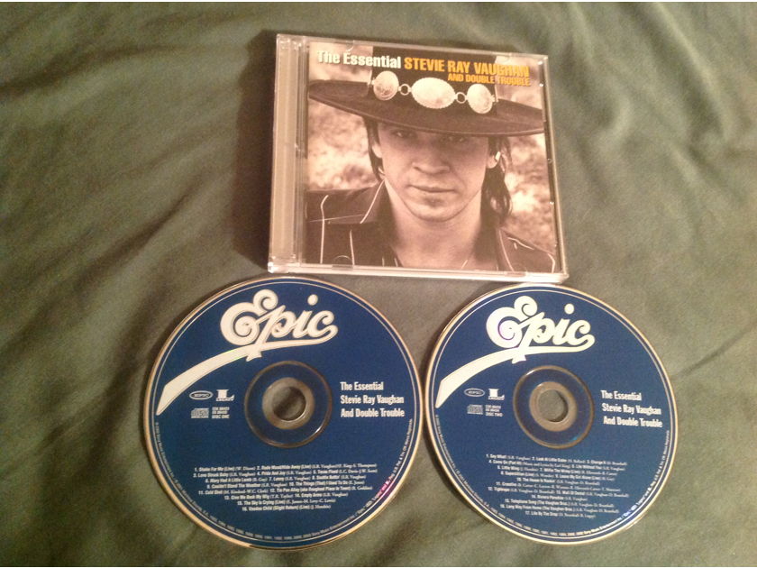 Stevie Ray Vaughan The Essential 2 Compact Disc Set