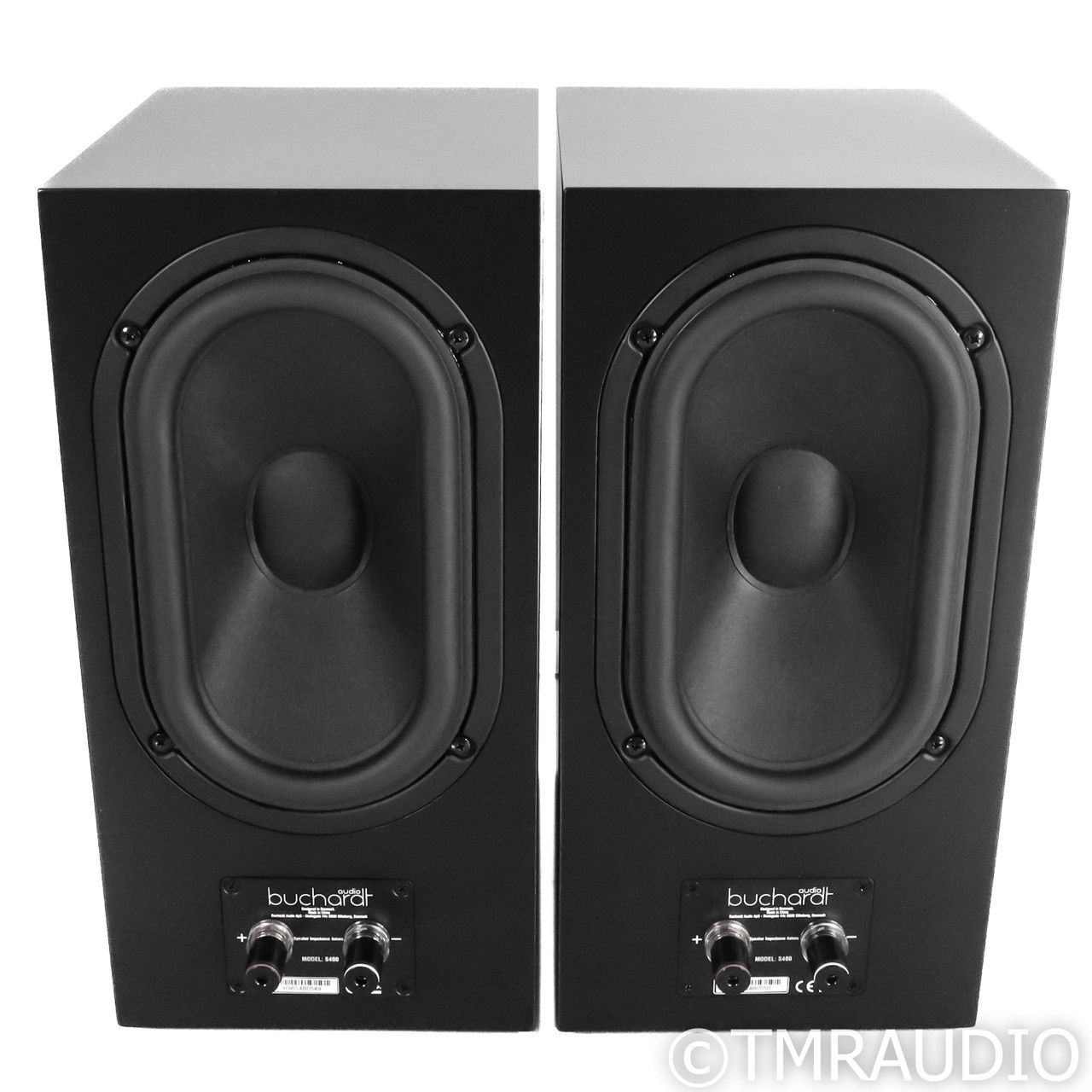 Buchardt Audio S400 Bookshelf Speakers; Black Pair (66621) 6