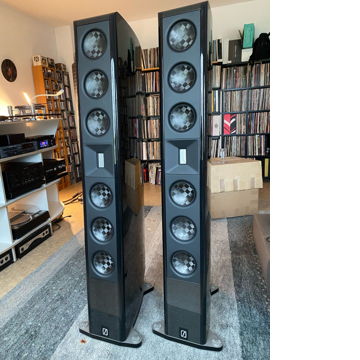 Borresen X6 speakers in black gloss