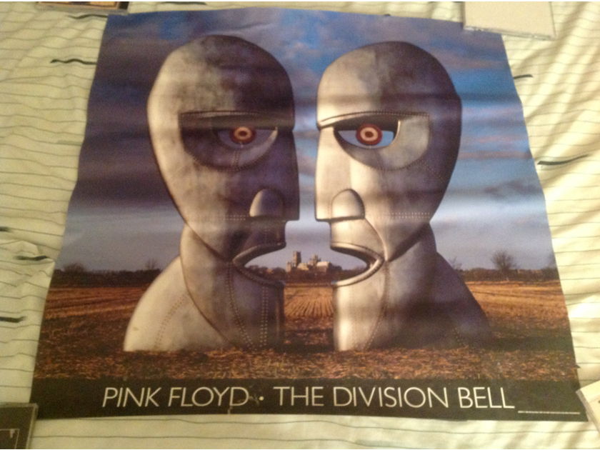Pink Floyd  The Division Bell Columbia Records Promo Poster