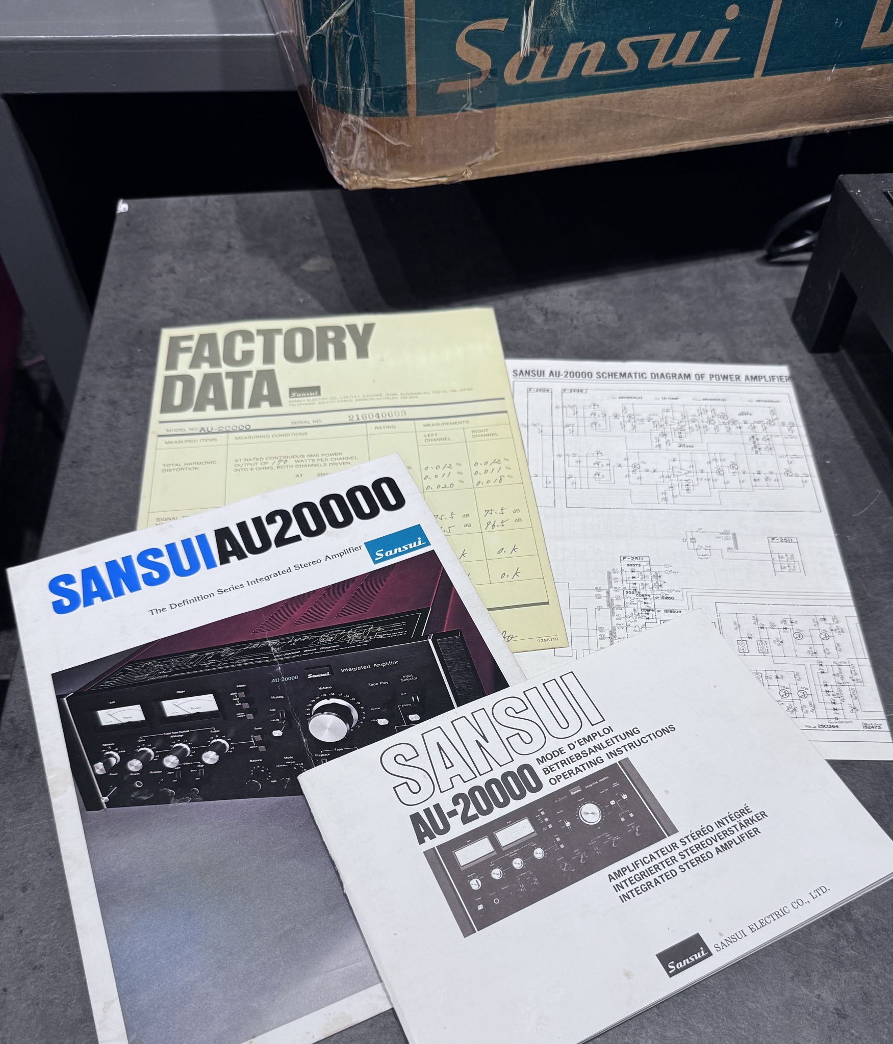 Sansui AU-20000 integrated Amplifier, fully working, be... 6